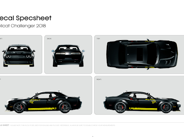 Signature Decals 3-Pack | SRT Hellcat Challenger